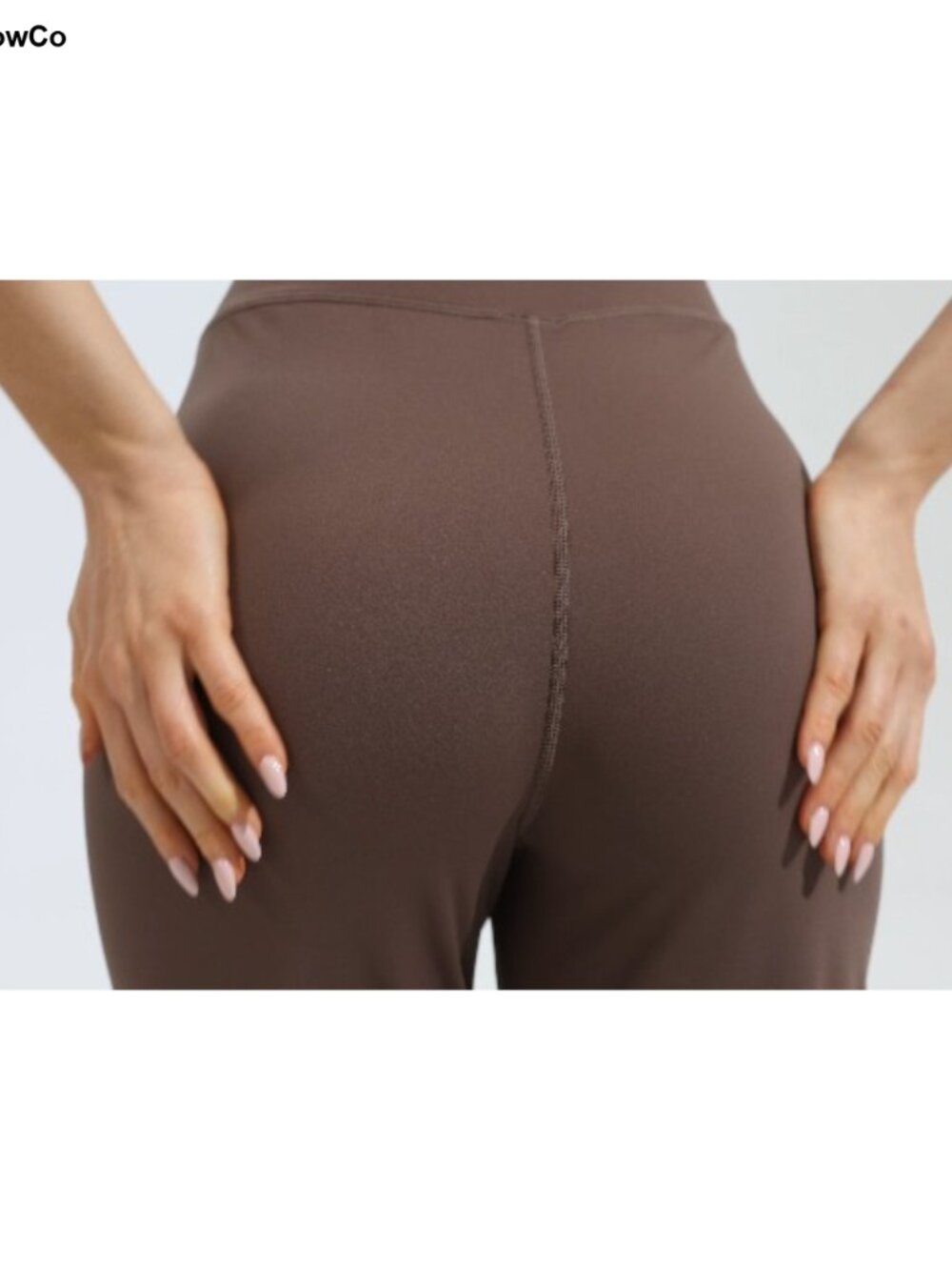 High Waist Wide Leg Yoga Pants for Women Stretchy 4-Way Athletic Lounge - Picture 6 of 6